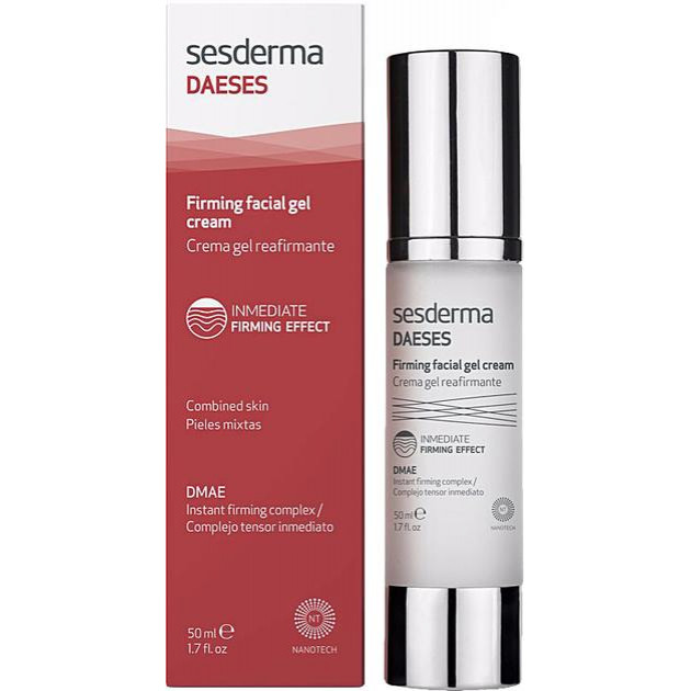 SeSDerma Подтягивающий крем-гель для комбинированной кожи  Daeses Facial Inmediate Firming Gel Cream 50 мл (8 - зображення 1