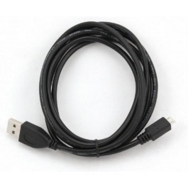   Cablexpert USB For MicroUSB 0,1M Black (CCP-mUSB2-AMBM-0.1M)