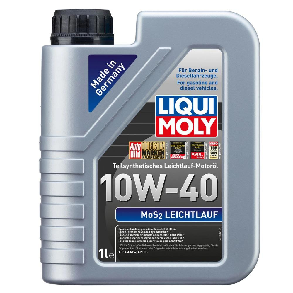 Liqui Moly MoS2 Leichtlauf 10W-40 1л - зображення 1