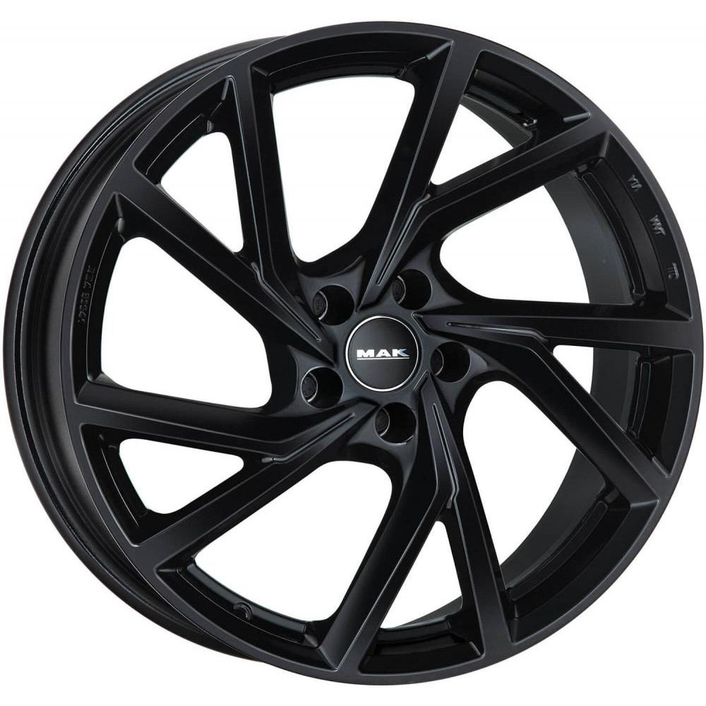 MAK Kassel Gloss Black (R19 W8.5 PCD5x112 ET25 DIA66.5) - зображення 1