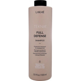   LAKME Шампунь для комплексной защиты волос  Teknia Full Defense Shampoo 1000 мл (8429421449113)