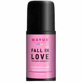   MAYUR Дезодорант парфумований Fall in love 50 мл (4820230953534)