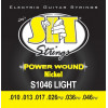 SIT strings S1046 Light Power Wound Nickel Electric Guitar Strings 10/46 - зображення 1