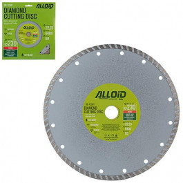   Alloid Turbo 230x3,0x22,2 армированный бетон, бетон, гранит DS-7230T