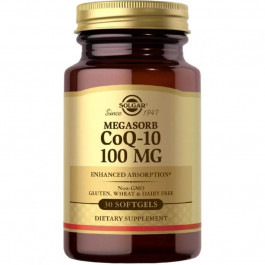   Solgar Megasorb CoQ-10 100 mg 30 Softgels (SOL-00947)