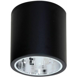   Luminex Светильник точечный Downlight round 60 Вт E27 черный 7241