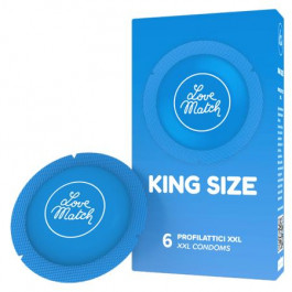   Love Match King Size, 60 мм, 6 шт. (8118000015)