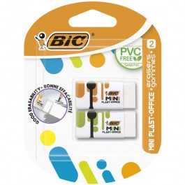   BIC Гумка  Plast Office Mini, 2 шт в блістері (bc927858)