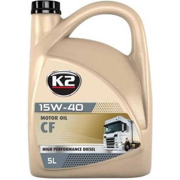 K2 K2 MOTOR OIL CF 15W-40 5л - зображення 1