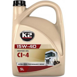   K2 K2 MOTOR OIL CI-4 15W-40 5л