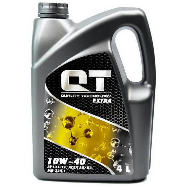  QT-OIL EXTRA 10W-40 4л - зображення 1