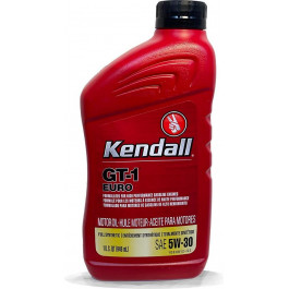   Kendall GT-1 EURO Premium Full Synthetic Motor Oil 5W-30 0,946л