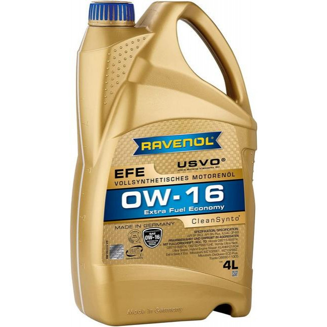 RAVENOL EFE 0W-16 4л - зображення 1