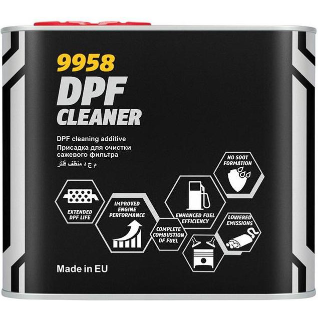 Mannol Очиститель сажевого фильтра 9958 DPF Cleaner metal 400мл - зображення 1