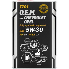   Mannol 7701 O.E.M. for Chevrolet Opel 5W-30 1л