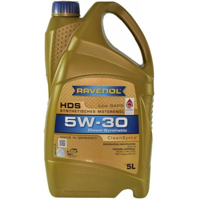 RAVENOL HDS 5W-30 5л - зображення 1