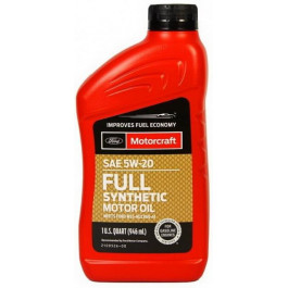   Ford Motorcraft Full Synthetic 5W-20 0.946 XO5W-20Q1FS