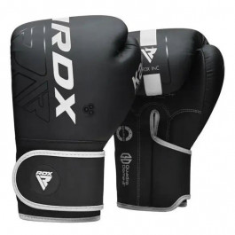   RDX Боксерські рукавички F6 Kara, 12oz Matte White (BGR-F6MW-12OZ)