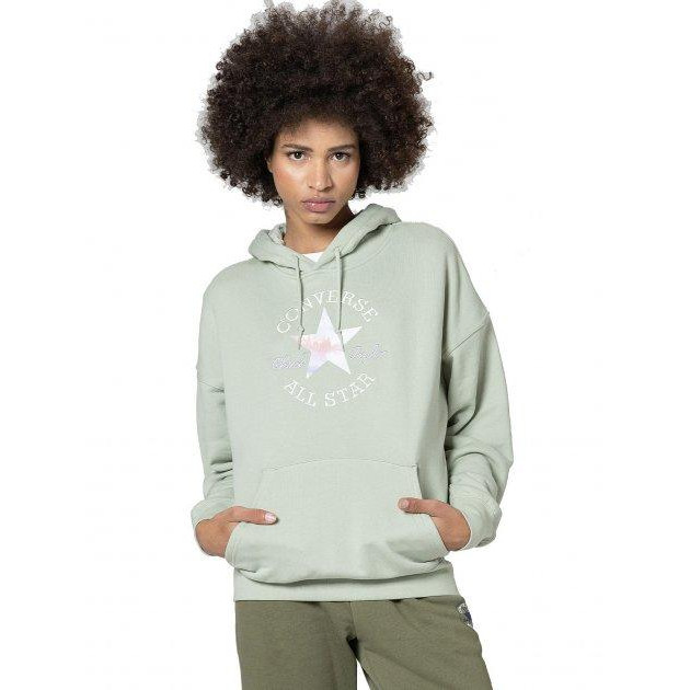 Converse Худи  Chuck Patch Graphic Hoodie Sage 10024525-376 S Summit Sage (194434080674) - зображення 1