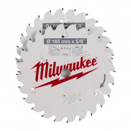   MILWAUKEE Набір пиляльних дисків 165 мм 24T/24T - 2 од. (1 шт) (4932479836)