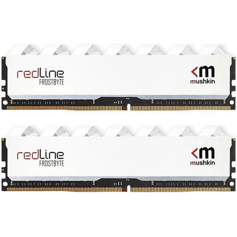 Mushkin 16 GB (2x8GB) DDR4 3600 MHz Redline White (MRD4U360JNNM8GX2) - зображення 1