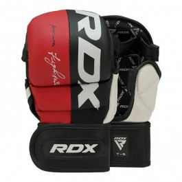   RDX Рукавички для MMA T6 Plus Rex, XL Red (GGR-T6R-XL+)