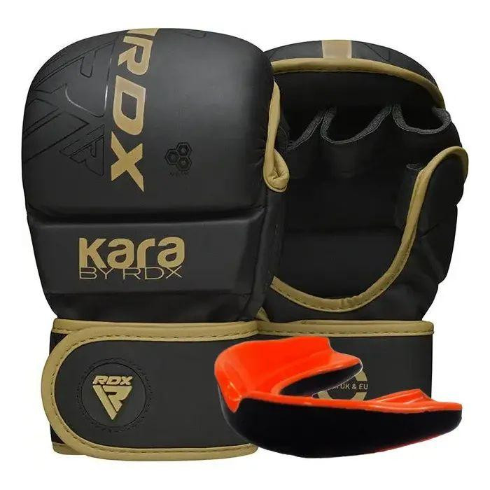 RDX Рукавички для MMA F6 Kara, XL Matte Golden (GGR-F6MGL-XL) - зображення 1