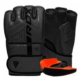   RDX Рукавички для MMA F6 Kara, XL Matte Black (GGR-F6MB-XL)