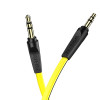 Borofone BL6 mini-jack 3.5 мм 1м Yellow (BL6-1Y) - зображення 1