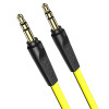 Borofone BL6 mini-jack 3.5 мм 1м Yellow (BL6-1Y) - зображення 2