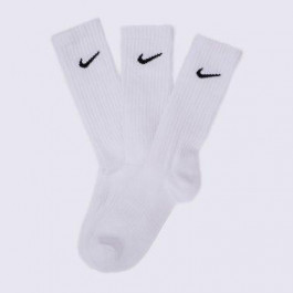   Nike Білі шкарпетки  Unisex Cushion Crew Training Sock (3 Pair) SX4508-101