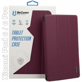   BeCover Чохол-книжка  Smart Case для Xiaomi Mi Pad 6 / 6 Pro 11" Red Wine (709503)