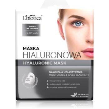 L'biotica Masks Hyaluronic Acid тканинна маска зі зволожуючим та розгладжуючим ефектом  23 мл - зображення 1