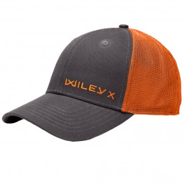   Wiley X Бейсболка  Trucker Cap - Dark Grey/Signal Orange/Signal Orange