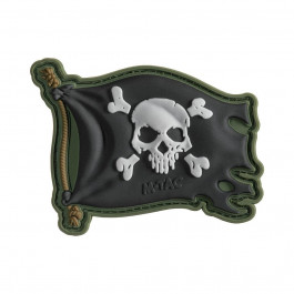   M-Tac Нашивка  Jolly Roger 3D PVC - Olive/Black (51116801)