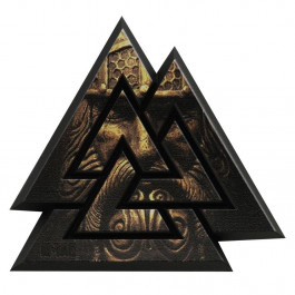   M-Tac Пластир  Valknut 3D PVC Black/Coyote (51161205)