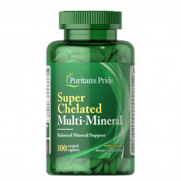   Puritan's Pride Super Chelated Multi-Mineral, 100 каплет