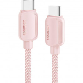   Essager Breeze 100W Fast Charging Cable Type-C to Type-C 1м Pink (EXCTT1-WL04-P)