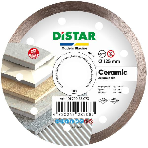 Distar Ceramic 1A1R 125x1,4x8x22,23 мм (10170085073) - зображення 1