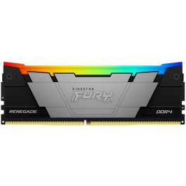   Kingston FURY 32 GB (2x16GB) DDR4 3200 MHz Renegade RGB Black (KF432C16RB12AK2/32)