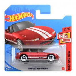   Hot Wheels 91 Mazda MX-5 Miata Treasure Hunts Then And Now GTC93 Red