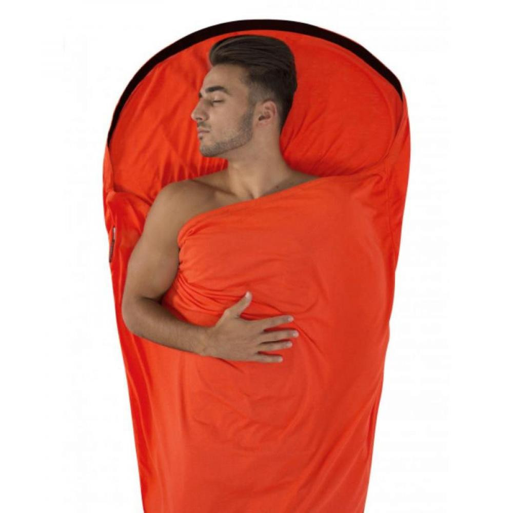 Sea to Summit Thermolite Reactor Extreme Liner / Long, orange sack/red (AREACTEXLONG) - зображення 1