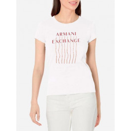   Armani Exchange Футболка жіноча  689425293 XL Біла (1159797583)