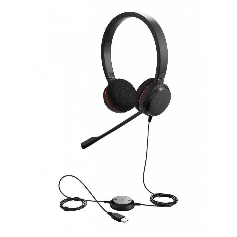 JABRA JABRA Evolve 20 UC Stereo Leather (4999-829-289L) - зображення 1