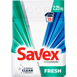   Savex Пральний порошок  Premium Fresh, 2,25 кг (3800024047909)