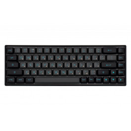   AKKO 3068B Plus Black&Cyan 68Key,CS Jelly Pink, BT/WL/USB-A, EN/UKR Black (6925758618953)