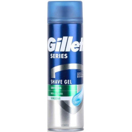   Gillette Гель для бритья  Series Sensetive 200 мл (7702018980819)