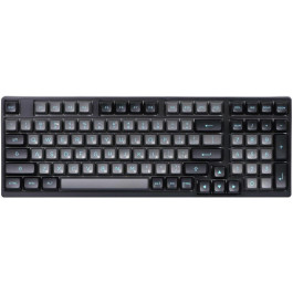   AKKO 3098B Black&Cyan 98Key, CS Jelly White, BT/WL/USB-A, EN/UKR Black (6925758617635)