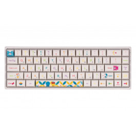   AKKO 3068B Doraemon Rainbow CS Jelly Pink RGB (6925758617383)