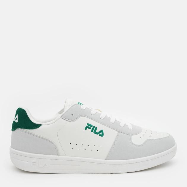 FILA Чоловічі кеди низькі  Netforce Ii X Crt FFM0030-13063 40 (7.5US) 25.5 см White-Verdant Green (871947 - зображення 1